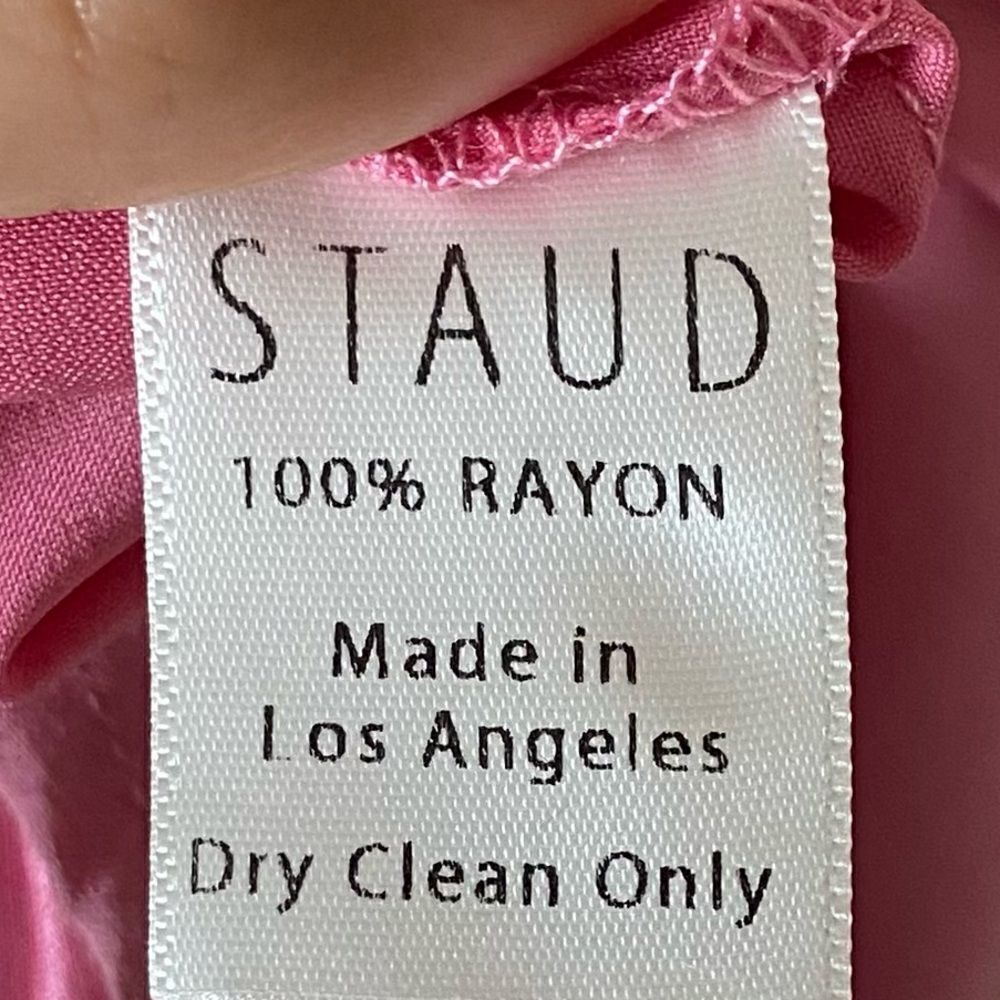 Staud Maxi Pink Dress Size S - Picture 9 of 9